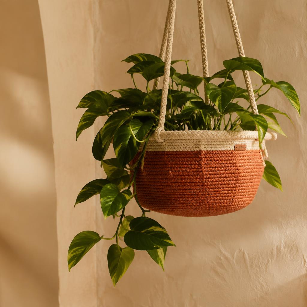 Suporte de plantas em fibra